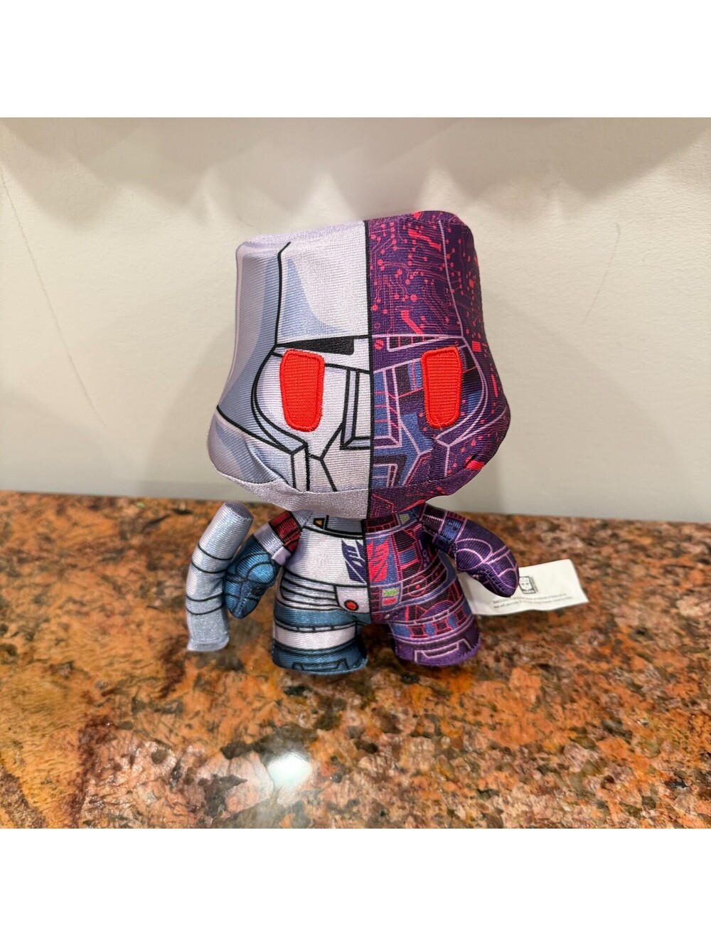YuMe DZNR Transformers Megatron 7" Collectible Plush Toy